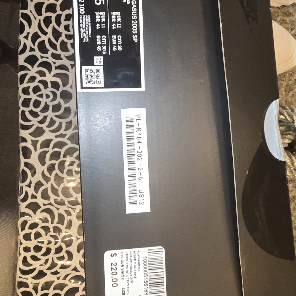 Reserved For MARIA!Comme des Garçons White Pegasus Sneakers - Picture 7 of 12